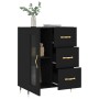 Aparador de madera de ingeniería negro 69,5x34x90 cm von , Sideboards - Ref: Foro24-828021, Preis: 108,44 €, Rabatt: %