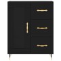 Aparador de madera de ingeniería negro 69,5x34x90 cm von , Sideboards - Ref: Foro24-828021, Preis: 108,44 €, Rabatt: %