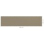 Toldo para balcón HDPE gris taupe 120x500 cm von , Sonnenschirme - Ref: Foro24-310966, Preis: 30,72 €, Rabatt: %