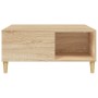 Mesa de centro madera contrachapada roble Sonoma 80x80x36,5 cm von , Couchtisch - Ref: Foro24-821095, Preis: 69,64 €, Rabatt: %