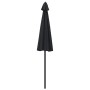 Sombrilla de jardín con palo de aluminio negro 270 cm von , Sonnenschirme - Ref: Foro24-47310, Preis: 76,77 €, Rabatt: %