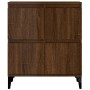 Aparador madera contrachapada marrón roble 60x35x70 cm by , Sideboards - Ref: Foro24-821171, Price: 77,66 €, Discount: %