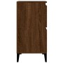 Aparador madera contrachapada marrón roble 60x35x70 cm by , Sideboards - Ref: Foro24-821171, Price: 77,66 €, Discount: %