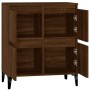 Aparador madera contrachapada marrón roble 60x35x70 cm by , Sideboards - Ref: Foro24-821171, Price: 77,66 €, Discount: %