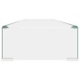 Soporte para TV/Elevador monitor cristal claro 120x30x13 cm von , TV-Möbel - Ref: Foro24-244133, Preis: 129,40 €, Rabatt: %