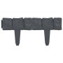 Valla para césped aspecto de piedra 41 piezas plástico 10 m by , Garden edging and edging - Ref: Foro24-314684, Price: 45,12 ...