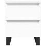 Mesitas de noche 2 uds madera de ingeniería blanco 40x35x50 cm by , Nightstands - Ref: Foro24-826893, Price: 102,72 €, Discou...