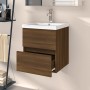 Mueble de lavabo madera de ingeniería marrón roble 41x38,5x45cm von , Badezimmermöbel - Ref: Foro24-815647, Preis: 45,71 €, R...