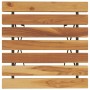 Mesa de cafetería plegable teca maciza y acero 55x54x71 cm von , Gartentische - Ref: Foro24-319978, Preis: 65,97 €, Rabatt: %