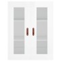Armario de pared blanco brillante 69,5x34x90 cm de , Aparadores - Ref: Foro24-828454, Precio: 96,57 €, Descuento: %