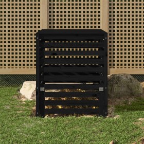 Compostador de madera maciza de pino negro 82,5x82,5x99,5 cm von , Komposter - Ref: Foro24-823819, Preis: 166,99 €, Rabatt: %