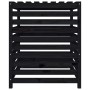 Compostador de madera maciza de pino negro 82,5x82,5x99,5 cm de , Compostadores - Ref: Foro24-823819, Precio: 169,13 €, Descu...