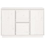Aparador madera maciza de pino blanco 111x34x75 cm by , Sideboards - Ref: Foro24-814310, Price: 132,59 €, Discount: %