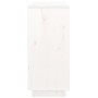 Aparador madera maciza de pino blanco 111x34x75 cm by , Sideboards - Ref: Foro24-814310, Price: 132,59 €, Discount: %