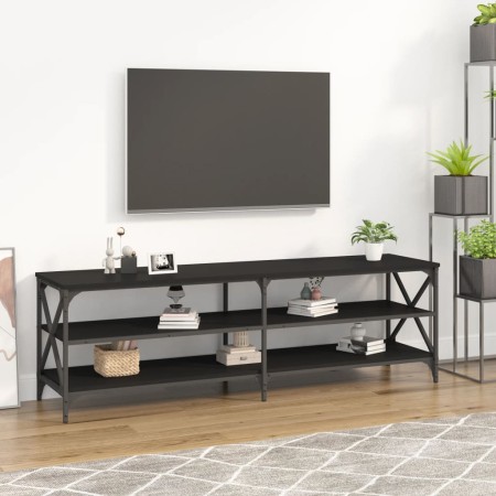 Mueble de TV madera contrachapada negro 160x40x50 cm von , TV-Möbel - Ref: Foro24-826729, Preis: 83,78 €, Rabatt: %