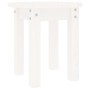 Mesa de centro de madera maciza de pino blanco Ø35x35 cm by , Coffee table - Ref: Foro24-822338, Price: 29,68 €, Discount: %