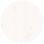 Mesa de centro de madera maciza de pino blanco Ø35x35 cm by , Coffee table - Ref: Foro24-822338, Price: 29,68 €, Discount: %