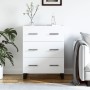 Aparador de madera de ingeniería blanco 69,5x34x90 cm von , Sideboards - Ref: Foro24-827876, Preis: 118,71 €, Rabatt: %