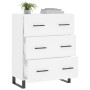 Aparador de madera de ingeniería blanco 69,5x34x90 cm von , Sideboards - Ref: Foro24-827876, Preis: 118,71 €, Rabatt: %
