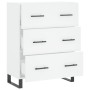 Aparador de madera de ingeniería blanco 69,5x34x90 cm von , Sideboards - Ref: Foro24-827876, Preis: 118,71 €, Rabatt: %