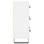 Aparador de madera de ingeniería blanco 69,5x34x90 cm von , Sideboards - Ref: Foro24-827876, Preis: 118,71 €, Rabatt: %