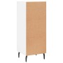 Aparador madera de ingeniería blanco 34,5x34x90 cm by , Sideboards - Ref: Foro24-828620, Price: 78,00 €, Discount: %