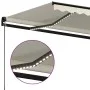 Manuell ausfahrbare Markise mit cremefarbener LED 350x250 cm von vidaXL, Markisen - Ref: Foro24-3069082, Preis: 432,55 €, Rab...