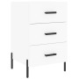 Mesita de noche madera de ingeniería blanco 40x40x66 cm by , Nightstands - Ref: Foro24-827668, Price: 73,29 €, Discount: %