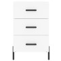 Mesita de noche madera de ingeniería blanco 40x40x66 cm by , Nightstands - Ref: Foro24-827668, Price: 73,29 €, Discount: %