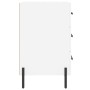 Mesita de noche madera de ingeniería blanco 40x40x66 cm by , Nightstands - Ref: Foro24-827668, Price: 73,29 €, Discount: %