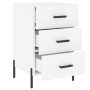 Mesita de noche madera de ingeniería blanco 40x40x66 cm by , Nightstands - Ref: Foro24-827668, Price: 73,29 €, Discount: %