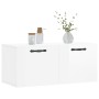 Armario de pared madera ingeniería blanco brillo 80x36,5x35 cm von , Schließfächer und Lagerschränke - Ref: Foro24-830070, Pr...