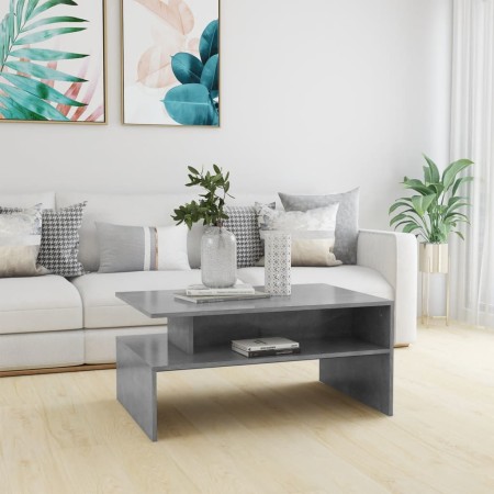 Mesa de centro madera contrachapada gris hormigón 90x60x42,5 cm von , Couchtisch - Ref: Foro24-803258, Preis: 69,08 €, Rabatt: %