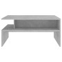 Mesa de centro madera contrachapada gris hormigón 90x60x42,5 cm von , Couchtisch - Ref: Foro24-803258, Preis: 69,08 €, Rabatt: %