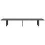 Soporte de monitor madera maciza de pino gris 100x27x15 cm von , Computersockel und -erhöhungen - Ref: Foro24-813981, Preis: ...