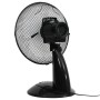 Ventilador de sobremesa 3 velocidades negro 30 cm 40 W de , Ventiladores de pie y de sobremesa - Ref: Foro24-51456, Precio: 4...