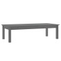 Mesa de centro de madera maciza de pino gris 110x50x30 cm by , Coffee table - Ref: Foro24-814236, Price: 74,09 €, Discount: %