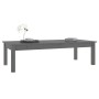 Mesa de centro de madera maciza de pino gris 110x50x30 cm by , Coffee table - Ref: Foro24-814236, Price: 74,09 €, Discount: %