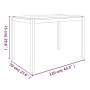 Mesa de comedor madera maciza de acacia 110x70x75 cm von , Küchen- und Esstische - Ref: Foro24-345081, Preis: 154,06 €, Rabat...
