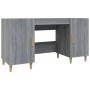 Escritorio de madera contrachapada gris Sonoma 140x50x75 cm de , Escritorios - Ref: Foro24-817550, Precio: 115,07 €, Descuent...