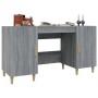 Escritorio de madera contrachapada gris Sonoma 140x50x75 cm de , Escritorios - Ref: Foro24-817550, Precio: 115,07 €, Descuent...