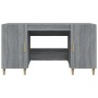 Escritorio de madera contrachapada gris Sonoma 140x50x75 cm de , Escritorios - Ref: Foro24-817550, Precio: 115,07 €, Descuent...