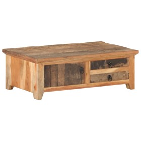 Mesa de centro de madera maciza reciclada 90x50x31 cm de , Mesas de centro - Ref: Foro24-320384, Precio: 223,54 €, Descuento: %