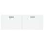 Armario de pared madera de ingeniería blanco 100x36,5x35 cm de , Taquillas y armarios de almacenamiento - Ref: Foro24-830140,...