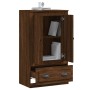 Aparador de madera contrachapada marrón roble 60x35,5x103,5 cm de , Aparadores - Ref: Foro24-816303, Precio: 102,32 €, Descue...