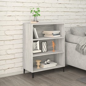 Aparador de madera contrachapada gris Sonoma 69,5x32,5x90 cm de , Aparadores - Ref: Foro24-817379, Precio: 55,08 €, Descuento: %