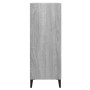 Aparador de madera contrachapada gris Sonoma 69,5x32,5x90 cm de , Aparadores - Ref: Foro24-817379, Precio: 55,01 €, Descuento: %