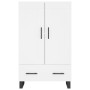 Aparador alto madera de ingeniería blanco 69,5x31x115 cm de , Aparadores - Ref: Foro24-830348, Precio: 95,25 €, Descuento: %