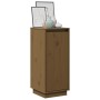 Aparador de madera maciza de pino marrón miel 31,5x34x75 cm de , Aparadores - Ref: Foro24-813356, Precio: 50,97 €, Descuento: %