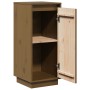Aparador de madera maciza de pino marrón miel 31,5x34x75 cm de , Aparadores - Ref: Foro24-813356, Precio: 50,97 €, Descuento: %